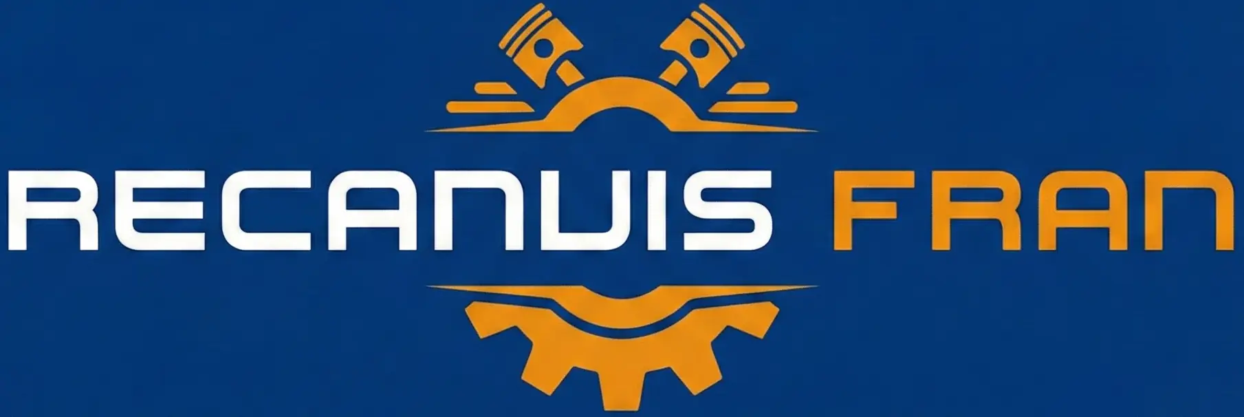 Recanvis Fran - Logo (fondo azul)